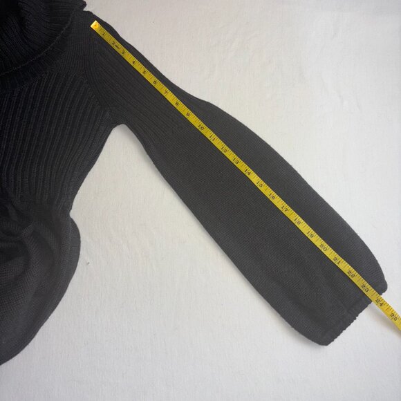 Calvin Klein Dark Gray Sweater Dress with Cowl Neck - Size S - Picture 7 of 10